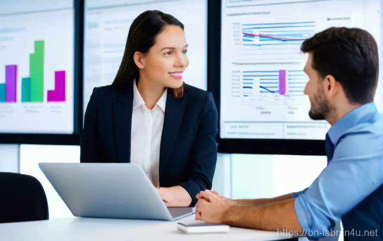 노무사 이직 성공을 위한 준비 - **Prompt 1: The Evolving HR Professional: Embracing Technology and Empathy**
    "A diverse group of...